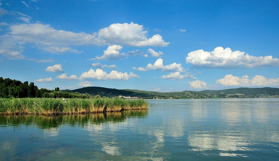 Der Trasimeno See und Umgebung